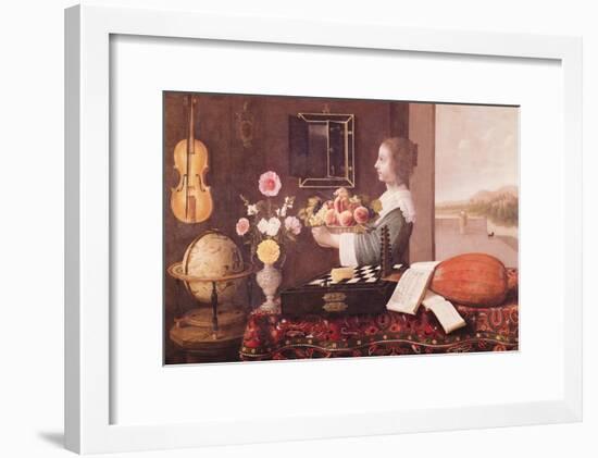 The Five Senses, or Summer, 1633-Sebastian Stoskopff-Framed Giclee Print