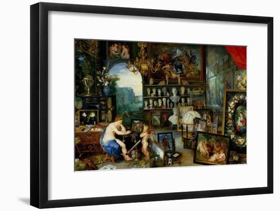 The Five Senses: Sight-Jan Brueghel the Elder-Framed Giclee Print