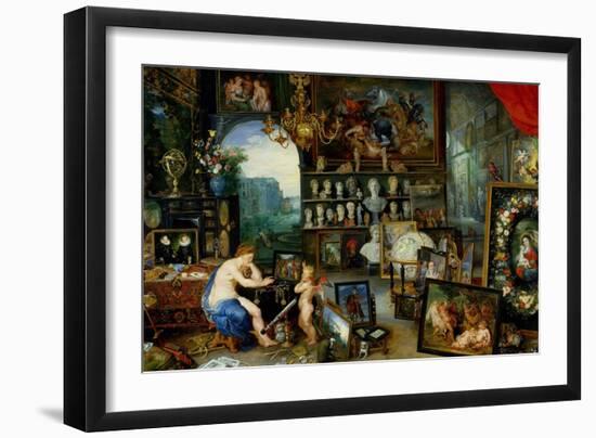 The Five Senses: Sight-Jan Brueghel the Elder-Framed Giclee Print