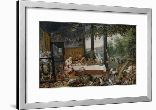 The Five Senses - Taste-Peter Paul Rubens-Framed Premium Giclee Print