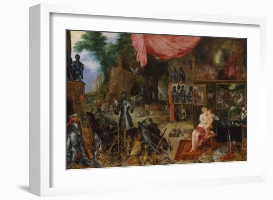 The Five Senses: Touch-Jan Brueghel the Elder-Framed Giclee Print