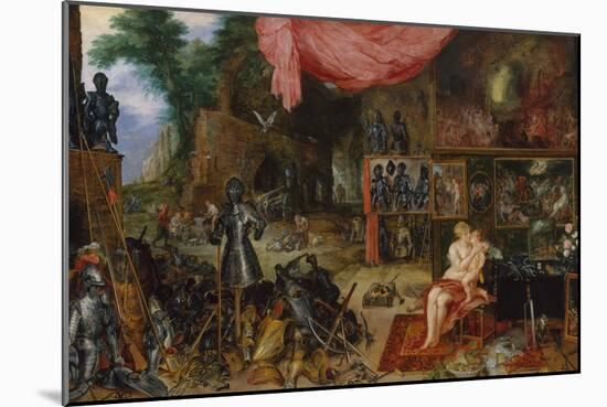 The Five Senses: Touch-Jan Brueghel the Elder-Mounted Giclee Print