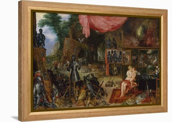 The Five Senses: Touch-Jan Brueghel the Elder-Framed Premier Image Canvas