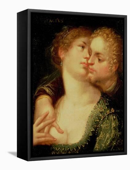 The Five Senses: Touch-Hans von Aachen-Framed Premier Image Canvas