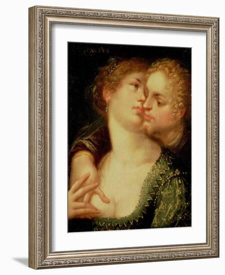 The Five Senses: Touch-Hans von Aachen-Framed Giclee Print