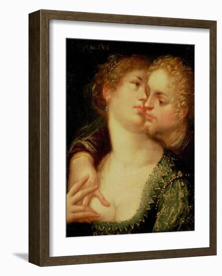 The Five Senses: Touch-Hans von Aachen-Framed Giclee Print