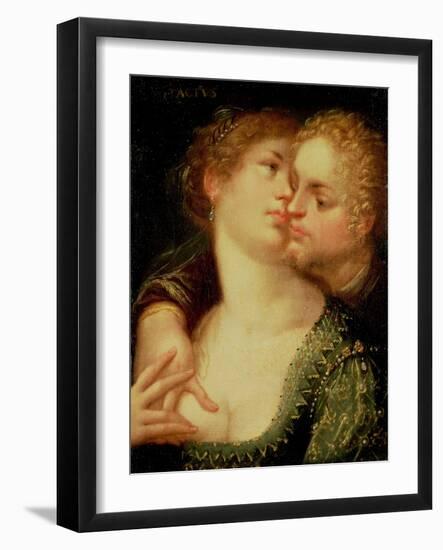 The Five Senses: Touch-Hans von Aachen-Framed Giclee Print