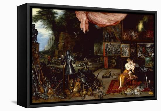 The Five Senses, Touch-Jan the Younger Brueghel-Framed Premier Image Canvas