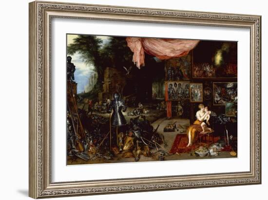 The Five Senses, Touch-Jan the Younger Brueghel-Framed Giclee Print