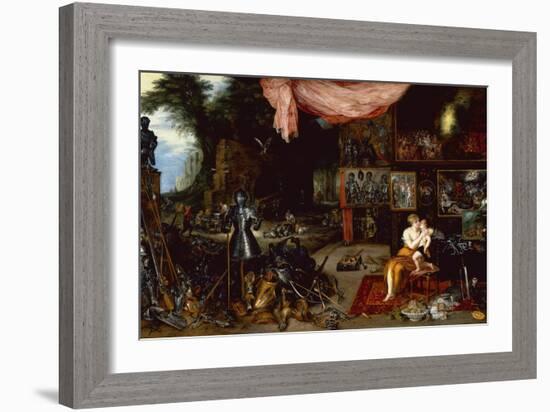 The Five Senses, Touch-Jan the Younger Brueghel-Framed Giclee Print