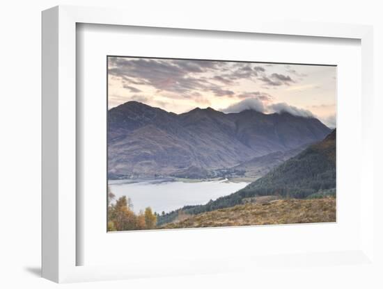 The Five Sisters of Kintail in the Scottish Highlands, Scotland, United Kingdom, Europe-Julian Elliott-Framed Photographic Print