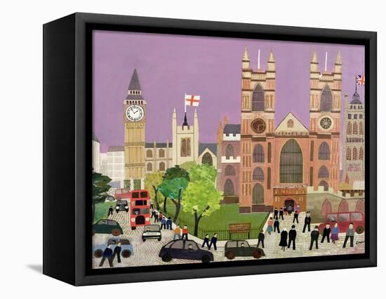 The Five Towers of Westminster-William Cooper-Framed Premier Image Canvas