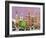 The Five Towers of Westminster-William Cooper-Framed Giclee Print