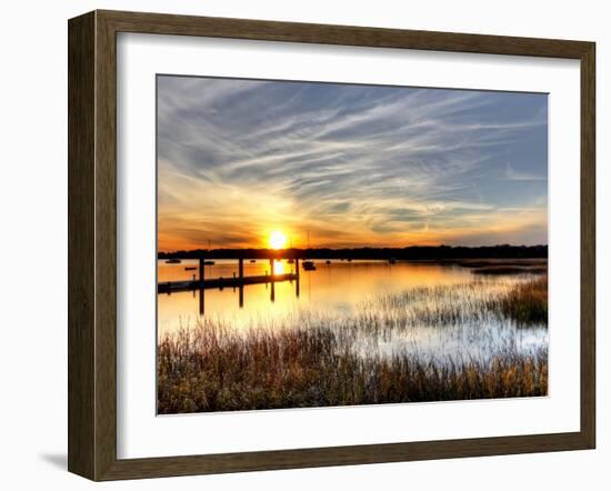 The Fjord-null-Framed Photographic Print