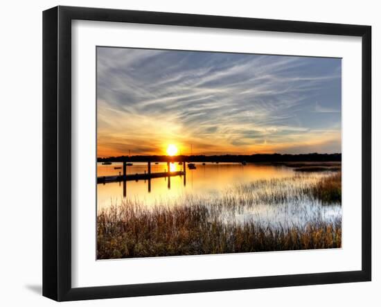 The Fjord-null-Framed Photographic Print