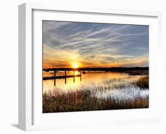 The Fjord-null-Framed Photographic Print