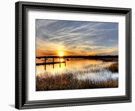 The Fjord-null-Framed Photographic Print