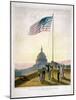 The Flag That Has Waved for One Hundred Years-null-Mounted Giclee Print