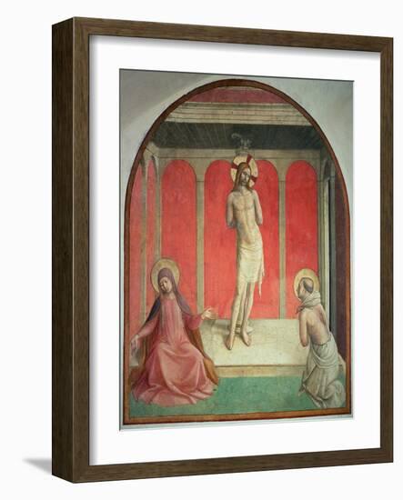The Flagellation, 1442-Fra Angelico-Framed Giclee Print