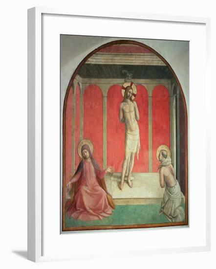 The Flagellation, 1442-Fra Angelico-Framed Giclee Print