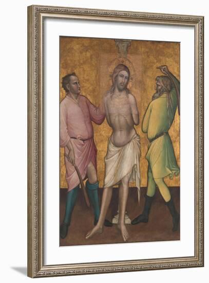 The Flagellation, c.1395-1400-Aretino Luca Spinello or Spinelli-Framed Giclee Print