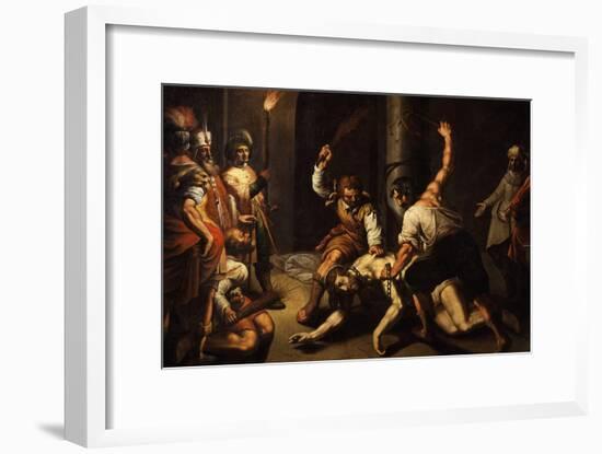 The Flagellation of Christ-Jeremie Le Pilleur-Framed Giclee Print