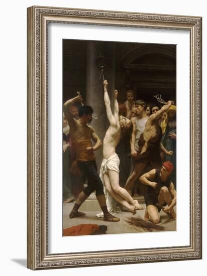 The Flagellation of Christ-William-Adolphe Bouguereau-Framed Giclee Print