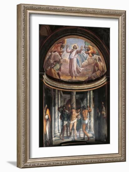 The Flagellation of Christ-Sebastiano del Piombo-Framed Giclee Print