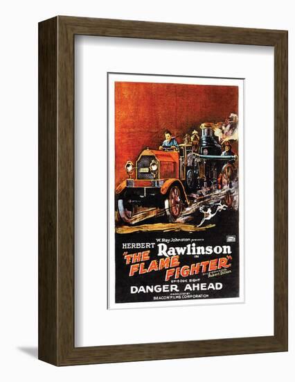 The Flame Fighter - 1925 II-null-Framed Giclee Print