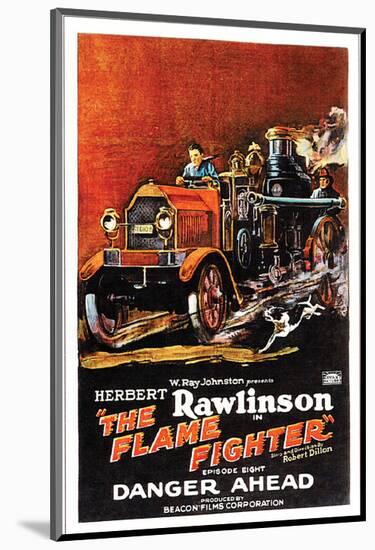 The Flame Fighter - 1925 II-null-Mounted Giclee Print