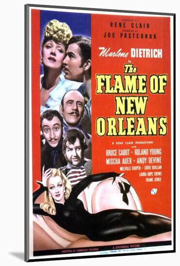 The Flame of New Orleans - Movie Poster Reproduction-null-Mounted Photo