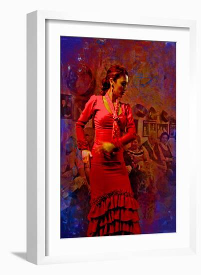 The Flamenco Dancer-Steven Boone-Framed Photographic Print