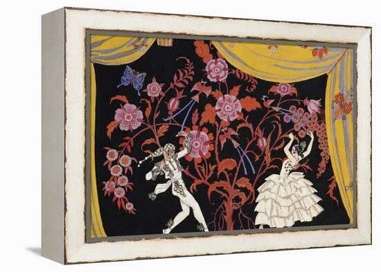 The Flamenco-Georges Barbier-Framed Premier Image Canvas