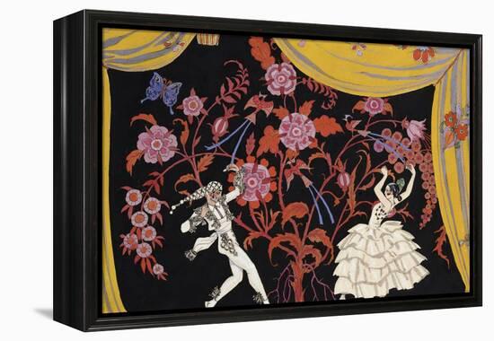 The Flamenco-Georges Barbier-Framed Premier Image Canvas