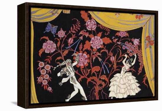 The Flamenco-Georges Barbier-Framed Premier Image Canvas