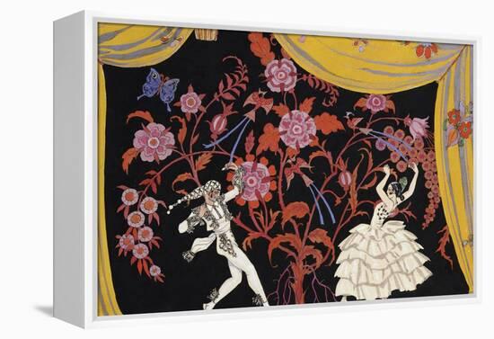 The Flamenco-Georges Barbier-Framed Premier Image Canvas