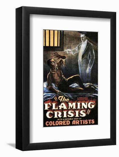 The Flaming Crisis - 1924-null-Framed Giclee Print