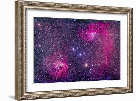 The Flaming Star Nebula in Auriga-Stocktrek Images-Framed Photographic Print