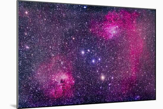 The Flaming Star Nebula in Auriga-Stocktrek Images-Mounted Photographic Print