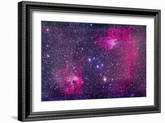 The Flaming Star Nebula in Auriga-Stocktrek Images-Framed Photographic Print