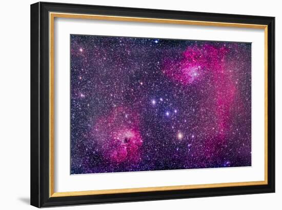 The Flaming Star Nebula in Auriga-Stocktrek Images-Framed Photographic Print