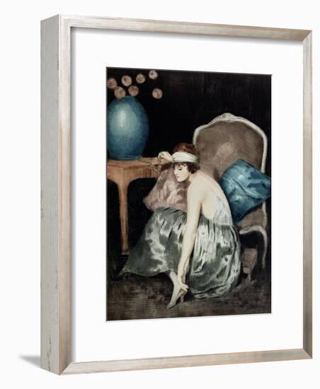 The Flapper-William Ablett-Framed Giclee Print