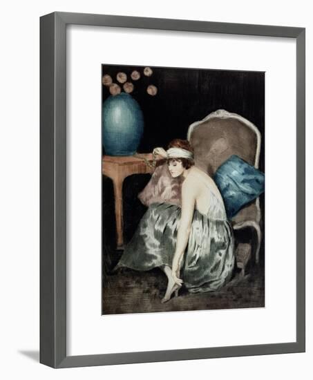 The Flapper-William Ablett-Framed Giclee Print