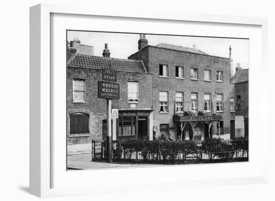 The Flask Ale House, Highgate Village, London, 1926-1927-McLeish-Framed Giclee Print