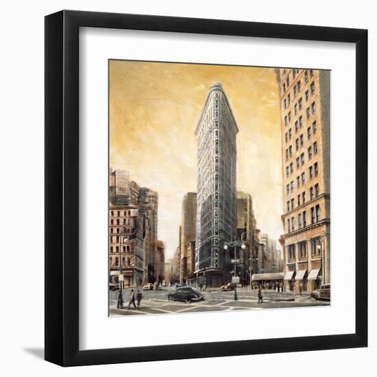 The Flatiron Building-Matthew Daniels-Framed Art Print