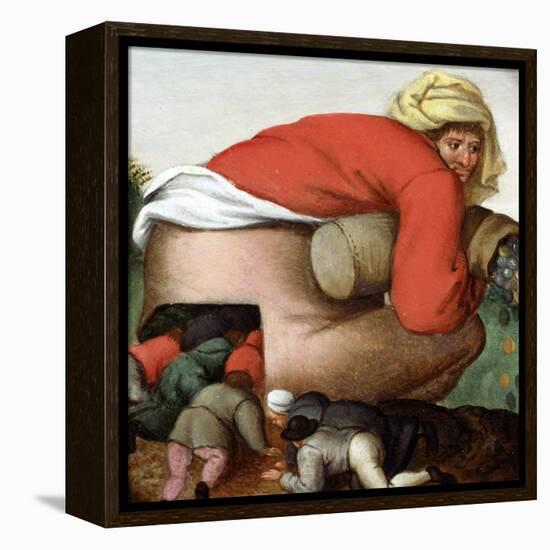 The Flatterers-Pieter Brueghel the Younger-Framed Premier Image Canvas