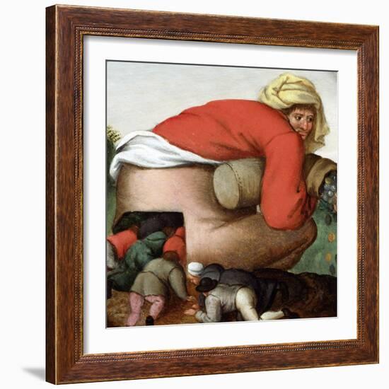 The Flatterers-Pieter Brueghel the Younger-Framed Giclee Print