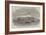 The Fleet in China under Admiral Jones Assembled Off Kintang Prior to the Occupation of Chusan-null-Framed Giclee Print