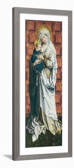 The Flémalle Panels: Virgin Suckling the Child-Robert Campin-Framed Giclee Print