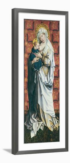 The Flémalle Panels: Virgin Suckling the Child-Robert Campin-Framed Giclee Print